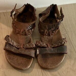 Brown Leather Sandals